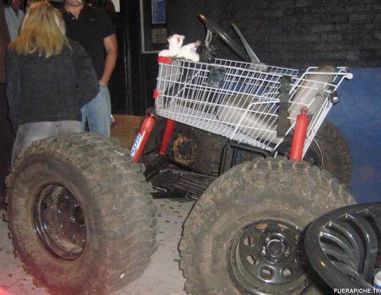 Carrito de la compra 4x4